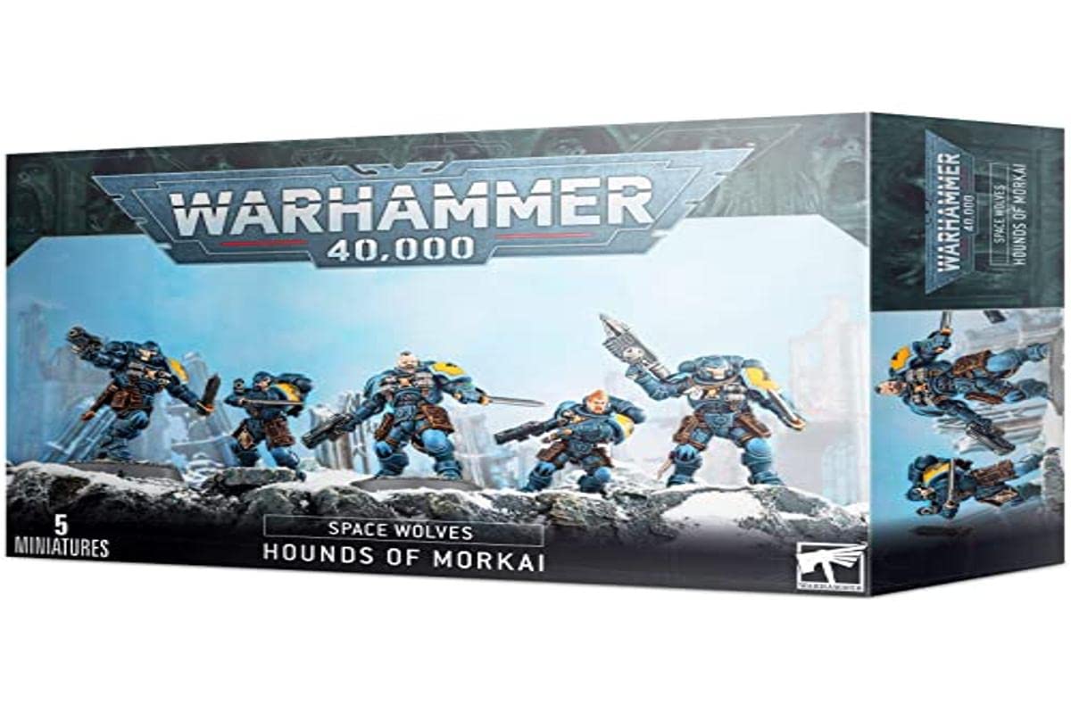 Games Workshop - Warhammer 40,000 - Space Wolves Hounds Of Morkai