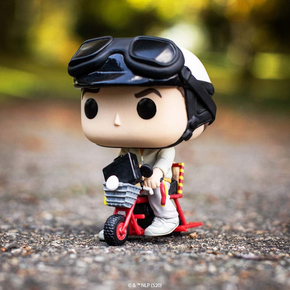 Funko POP! Ride: Dumb & Dumber - Lloyd Christmas mit Bicycle - Dumb and Dumber - Vinyl-Sammelfigur - Geschenkidee - Offizielle Handelswaren - Spielzeug Für Kinder und Erwachsene - Movies Fans Pop! Rides