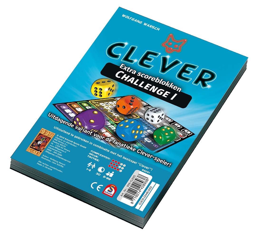 Wellspiel - Clever - Challenge 1 - Extra Score Blocks - Pack of 2