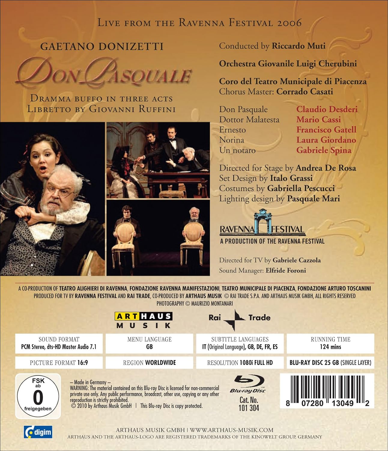Gaetano Donizetti - Don Pasquale (Ravenna Festival, 2006)