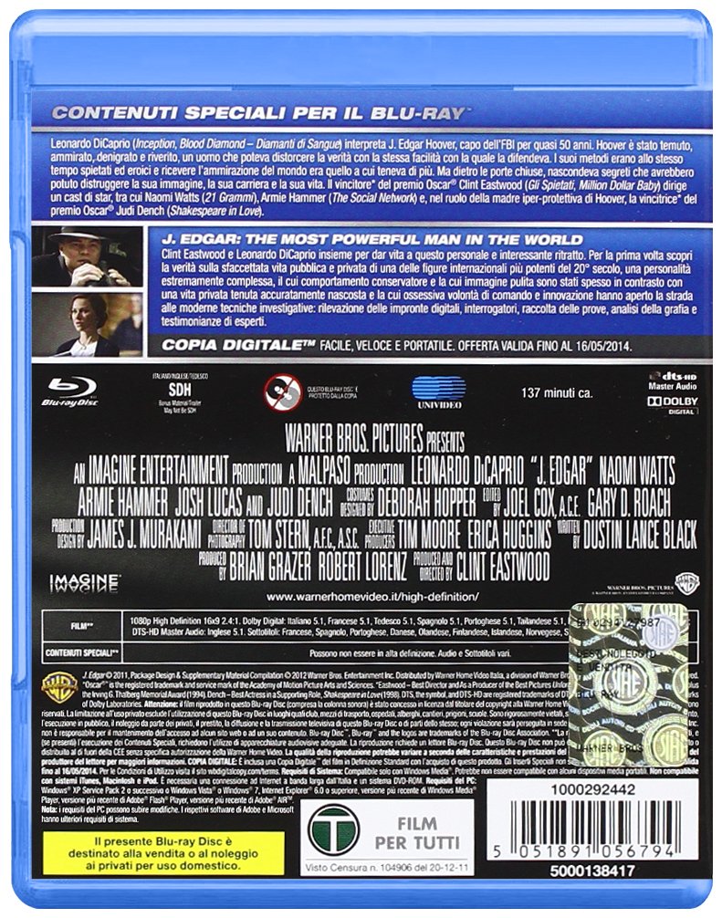 J.Edgar (Blu-Ray