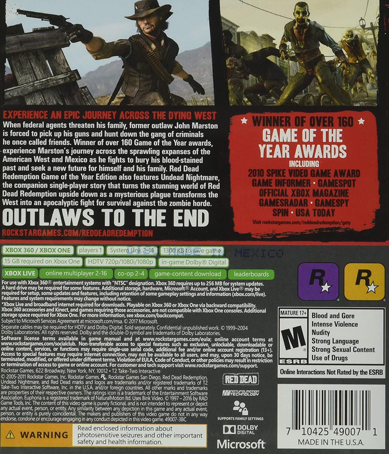 Red Dead Redemption Goty / Game
