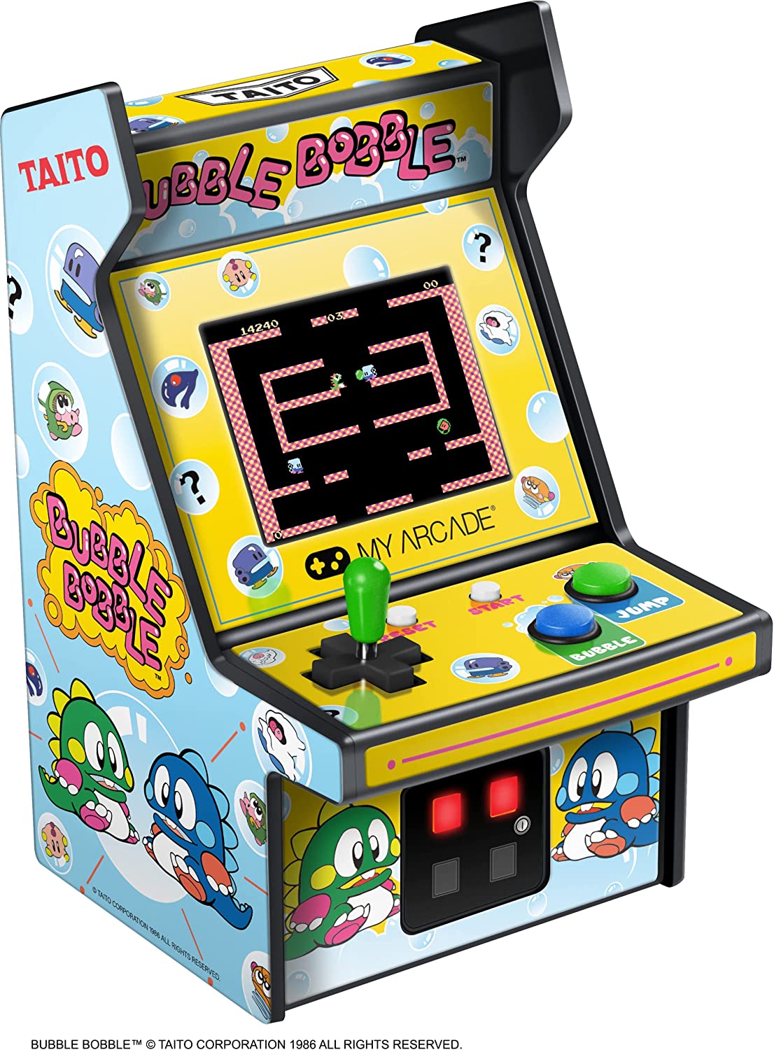 My Arcade Gaming Mini Terminal de Videojuegos, 3241, Multicolor (MARCE-032419