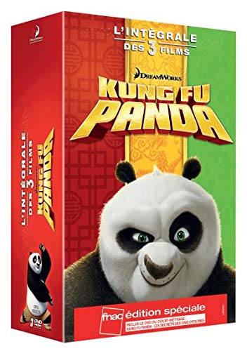 Kung Fu Panda L'intégrale des 3 Films Coffret Edition spéciale Fnac DVD