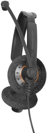 EPOS I SENNHEISER IMPACT SC 60 USB ML - Headset - on-ear - wired - USB - black with orange colour highlights