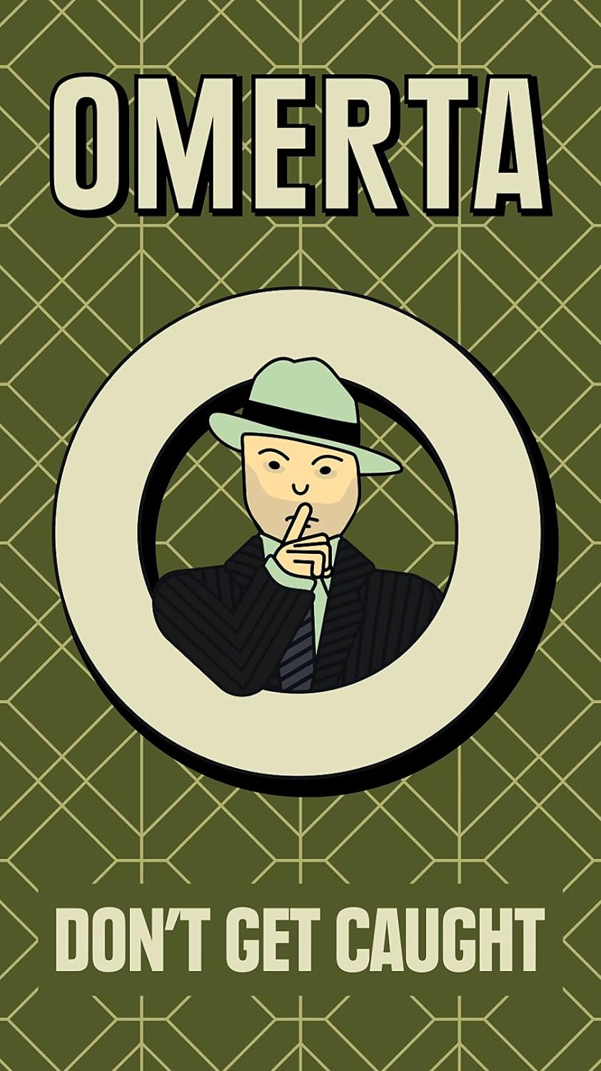 Helvetiq | Omerta | Card Game | Ages 10+ | 3-5 Players | 20 Minutes Playing Time