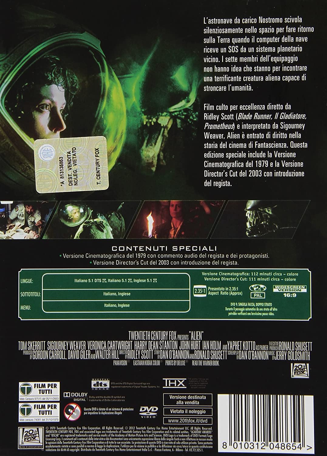 Alien (ed.Spec.) (Director's Cut)