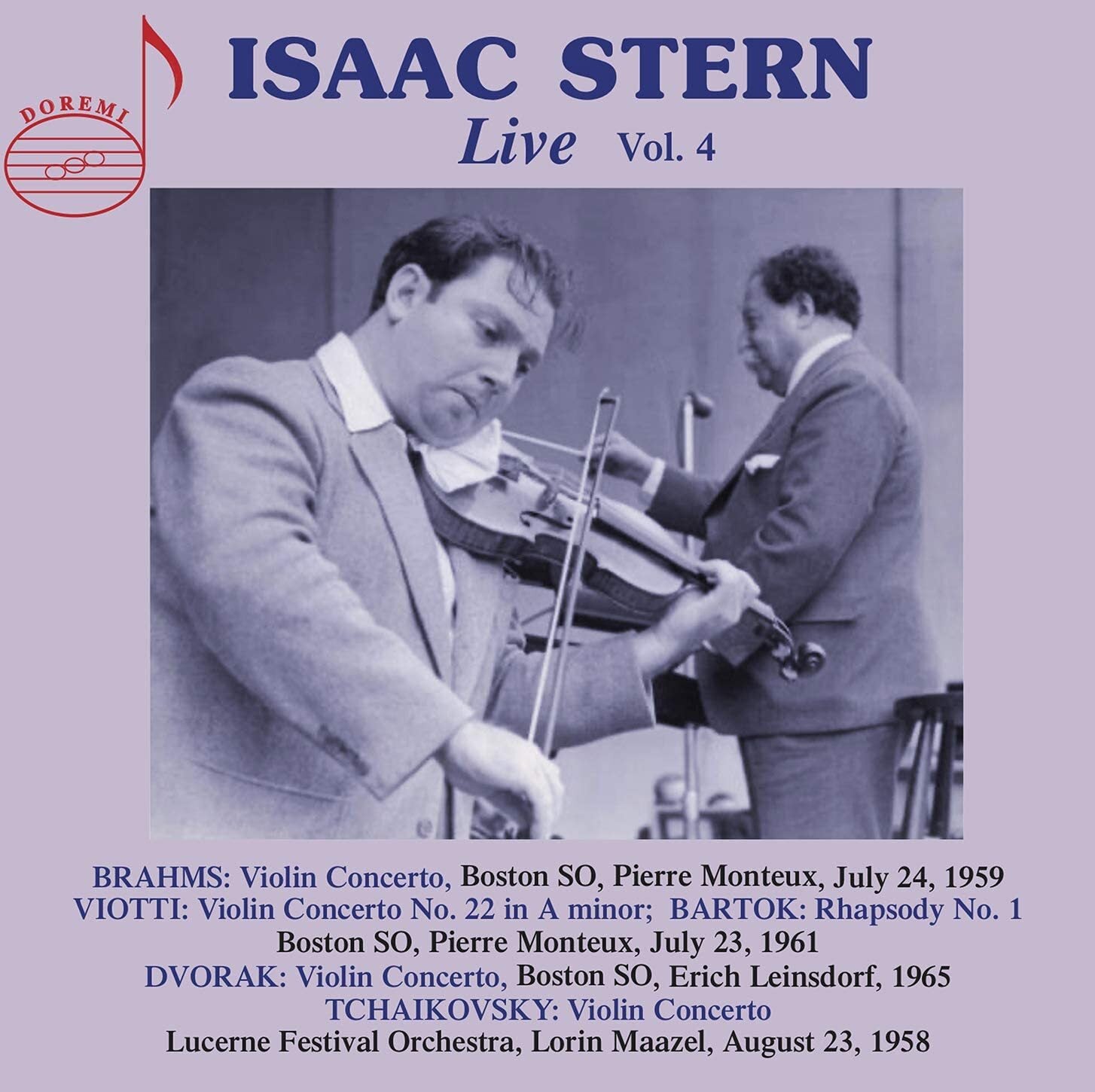 Isaac Stern: Live - Volume 4