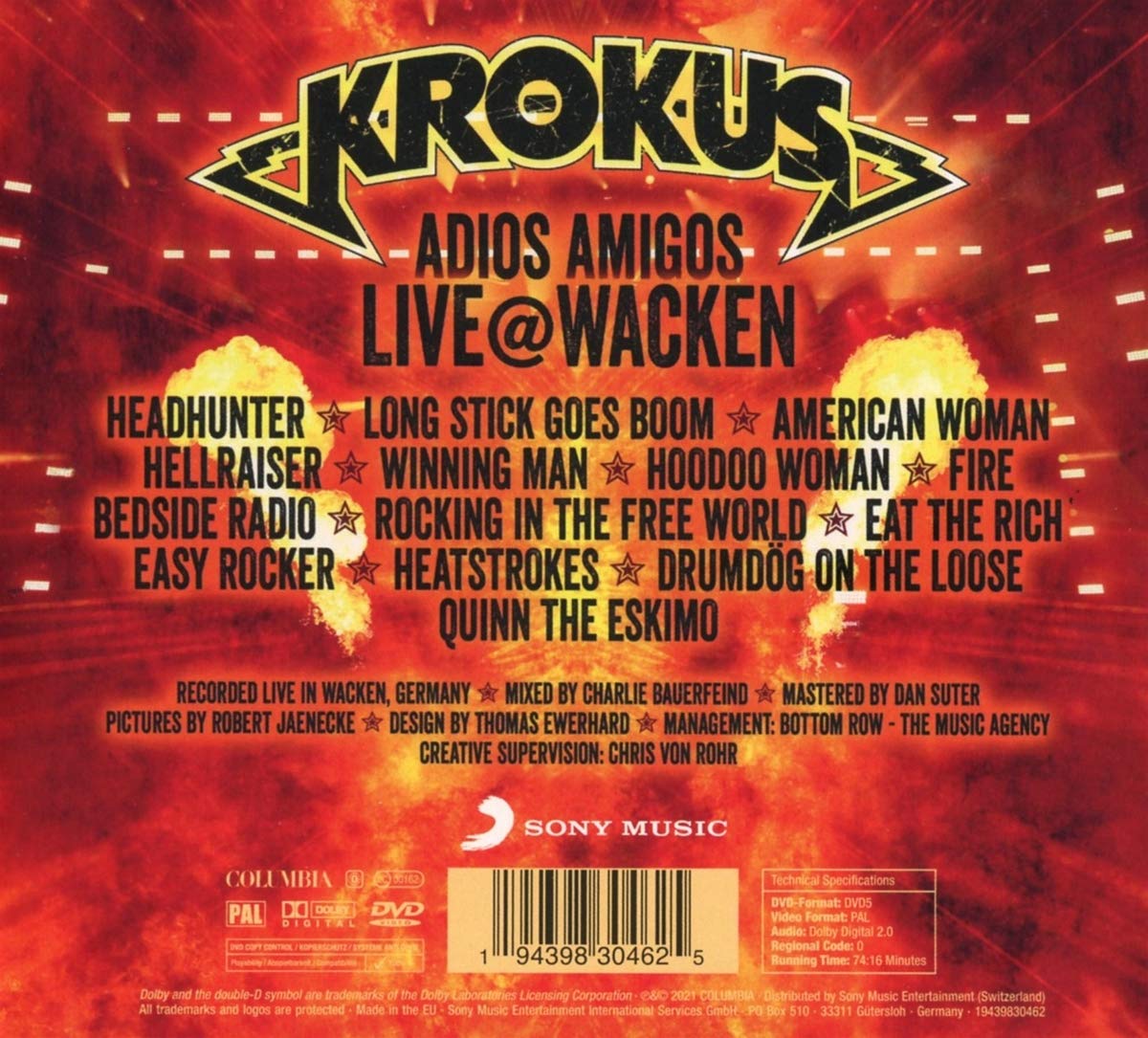Adios Amigos Live At Wacken