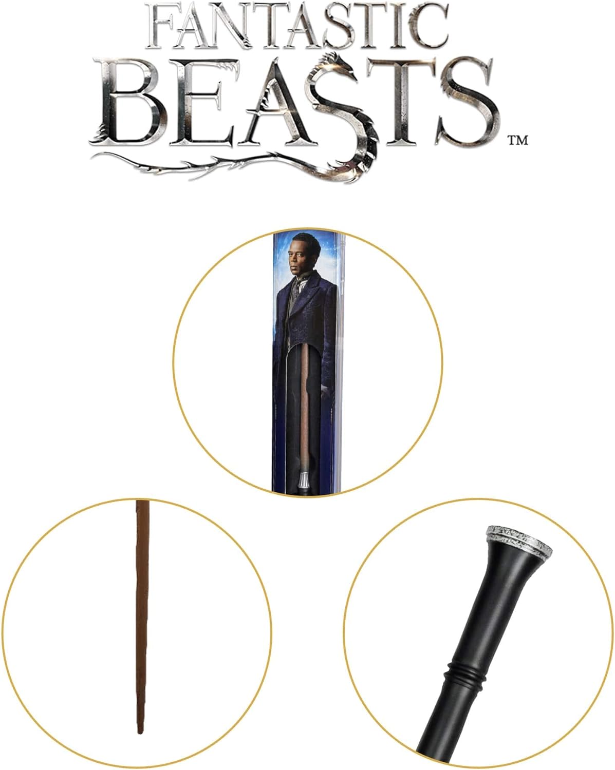 The Noble Collection Yusuf Kama Wand (window box, Die edle Sammlung Yusuf Kama Wand (Fensterbox