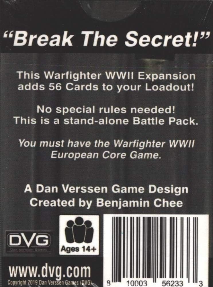 Warfighter Europe: Exp 54 Enigma Machine