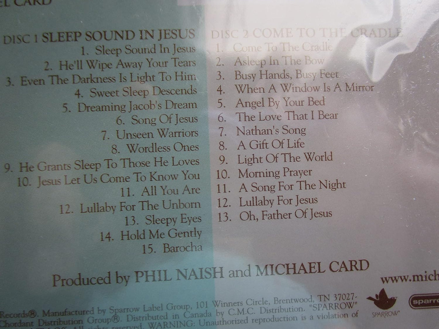 SLEEP SOUND IN JESUS PLATINUMCOLLEC
