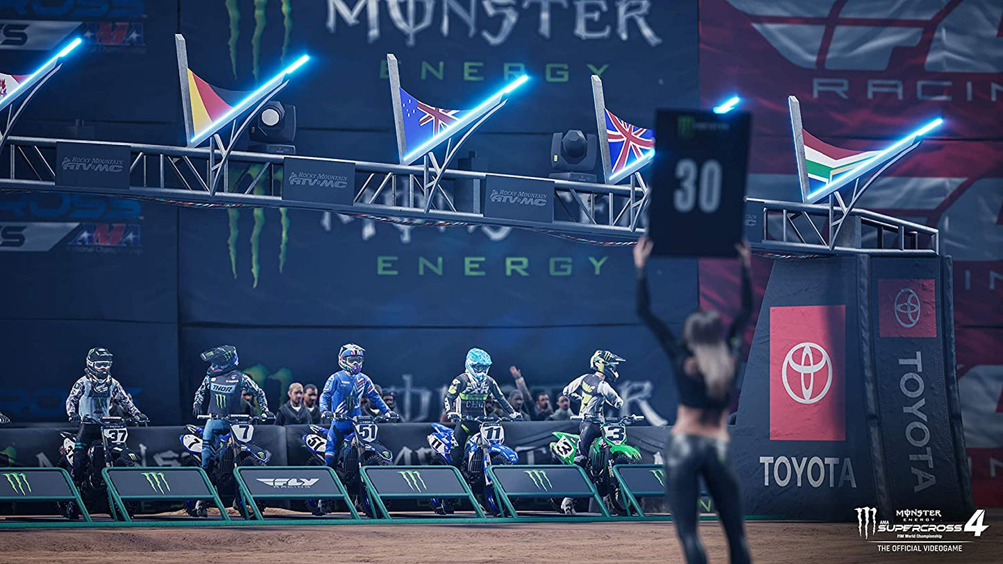Monster Energy Supercross - The Official Videogame 4 (PS4) PlayStation 4