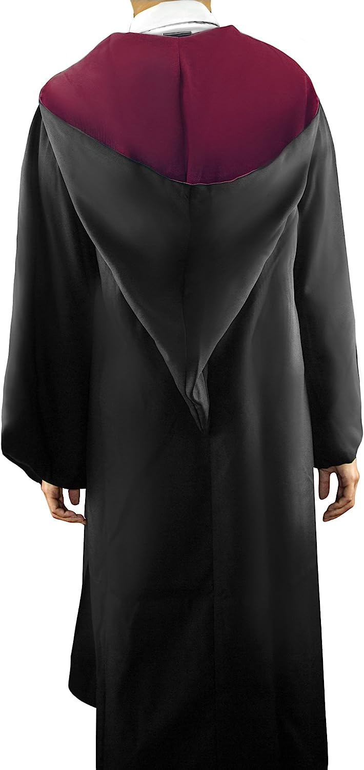 Cinereplicas Harry Potter - Hogwarts Zauberer-Umhang Slytherin/Ravenclaw/Hufflepuff/Gryffindor - XL - Offizielle Lizenz (Gryffindor, XL)