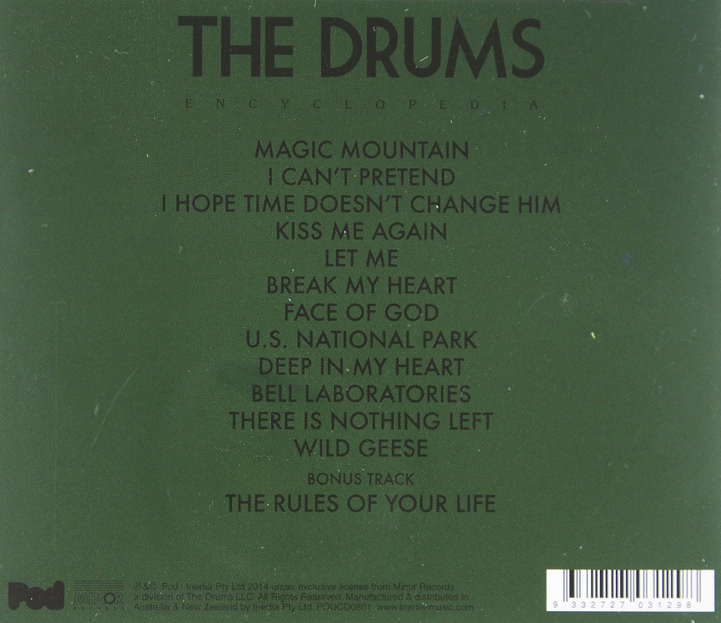Encyclopedia (Oz Bonus Tracks