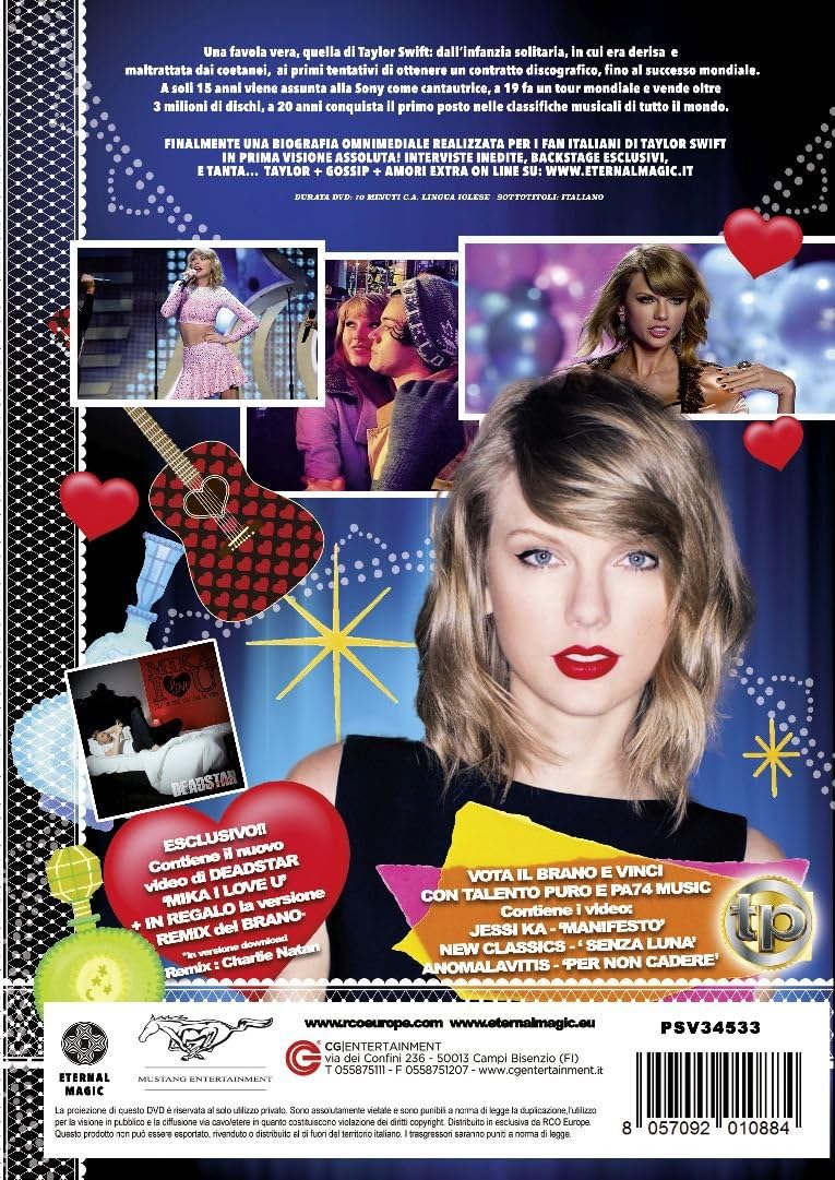 Cg Entertainment Dvd swift taylor - inside my world