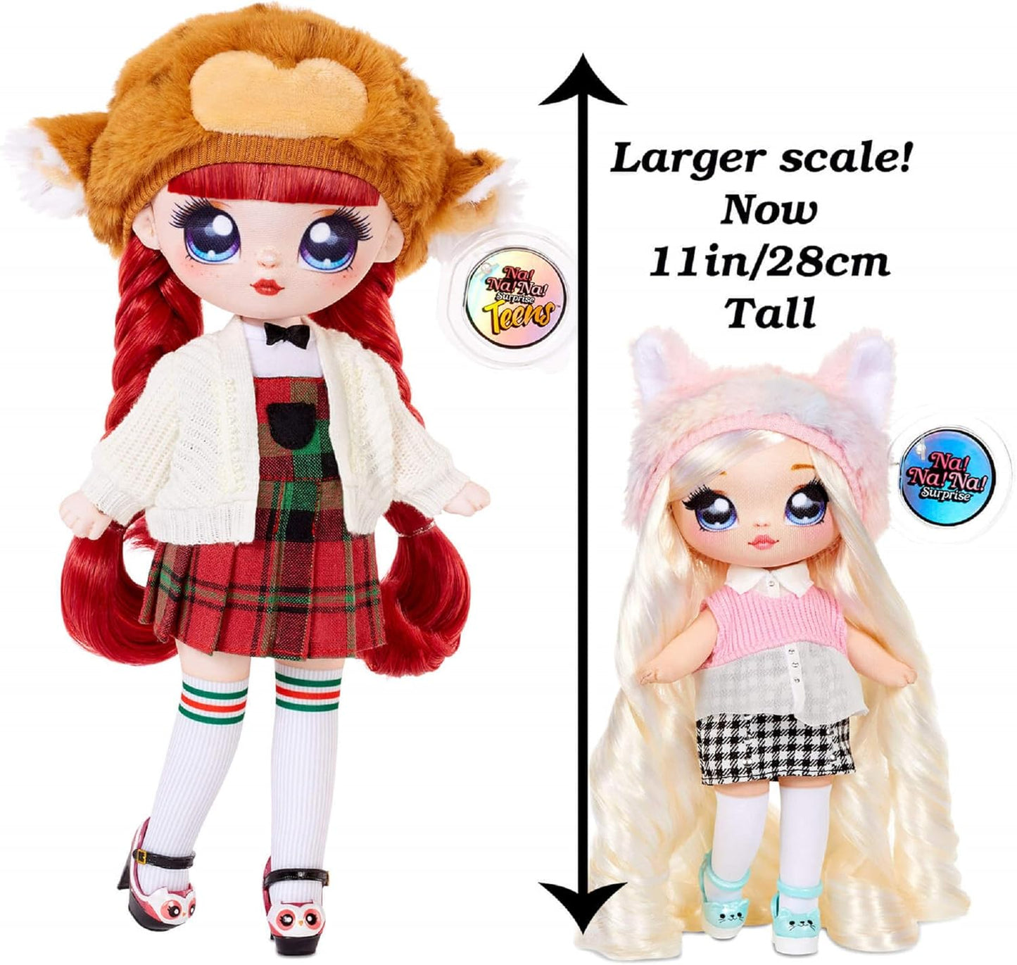 Na Na Na Surprise Teens Fashion Doll, SAMANTHA SMARTIE, Collectible Large Soft Fashion Doll with Luxury Outfits And Deluxe Accessories. Teens Series 1. Perfect Gifts For Boys And Girls Age 5+
