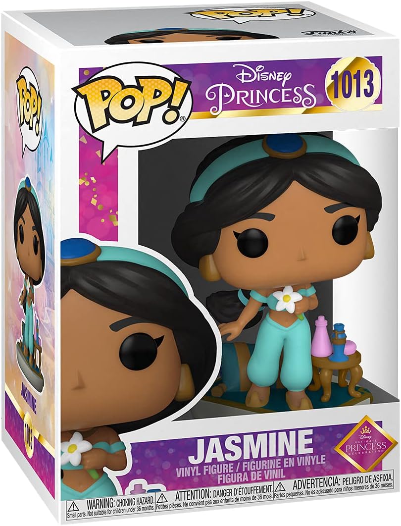 Funko POP! Disney: Ultimate Princess - Jasmine - Disney Princesses - Collectable Vinyl Figure - Gift Idea - Official Merchandise - Toys for Kids & Adults - Movies Fans - Model Figure for Collectors