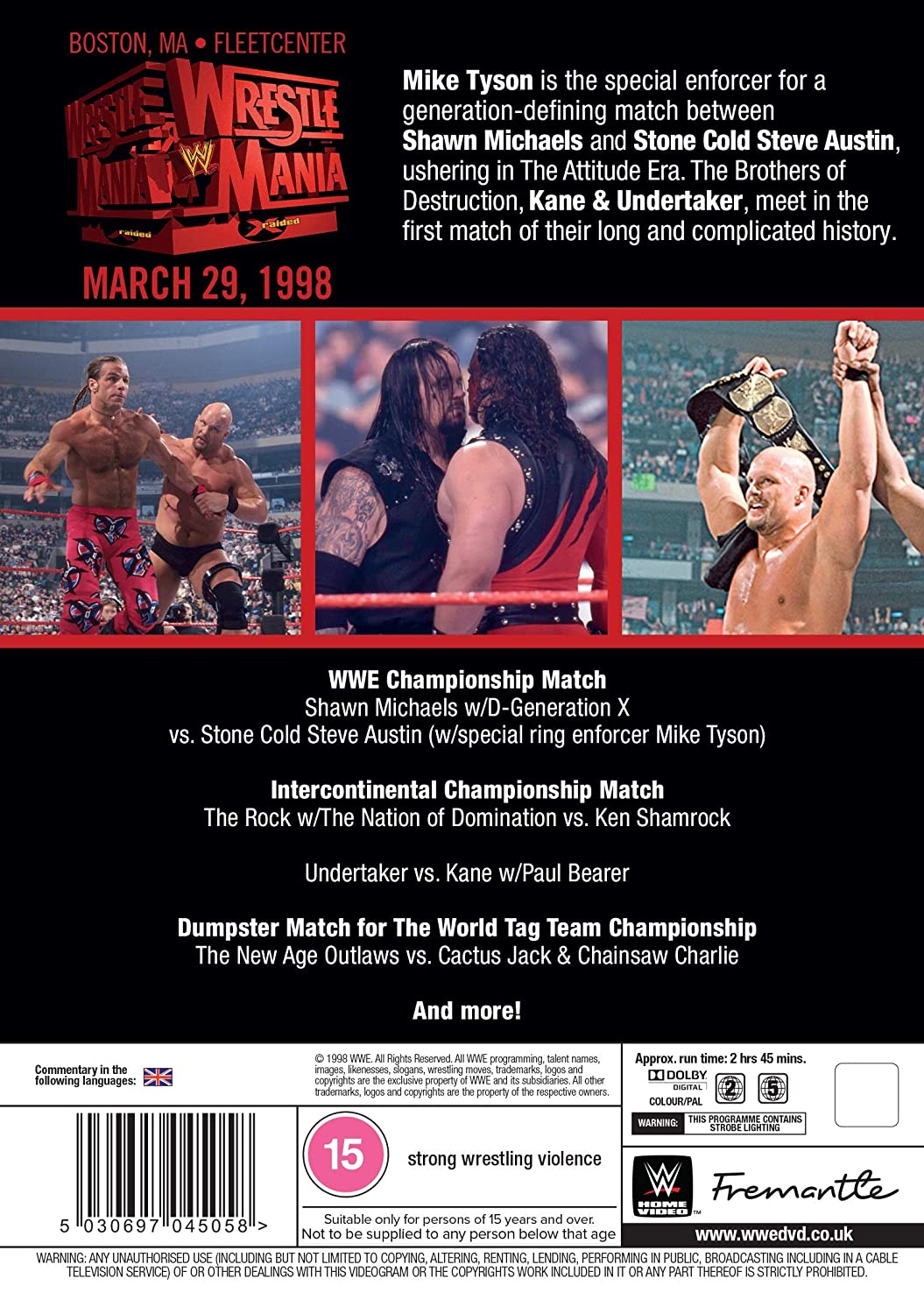 WWE: WrestleMania 14