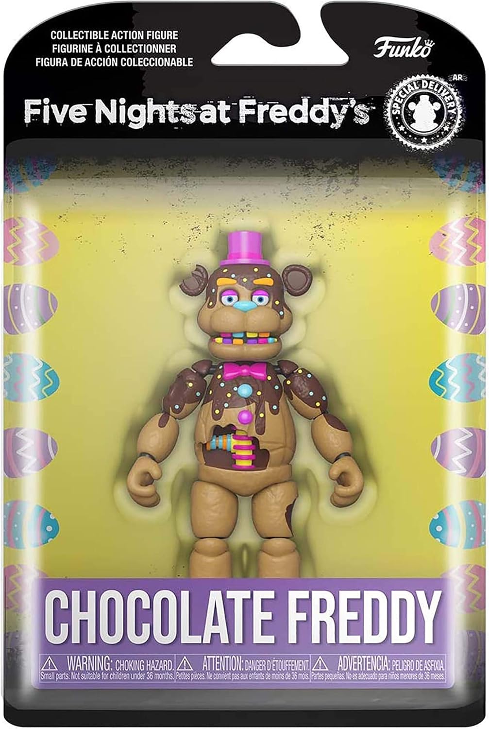 Funko Five Nights At Freddy's (FNAF) Chocolate - Figurine Articulée - Jouet à Collectionner - Idée de Cadeau - Produits Officiels - pour les Garçons, Girls, Kids & Adults - Video Games Fans