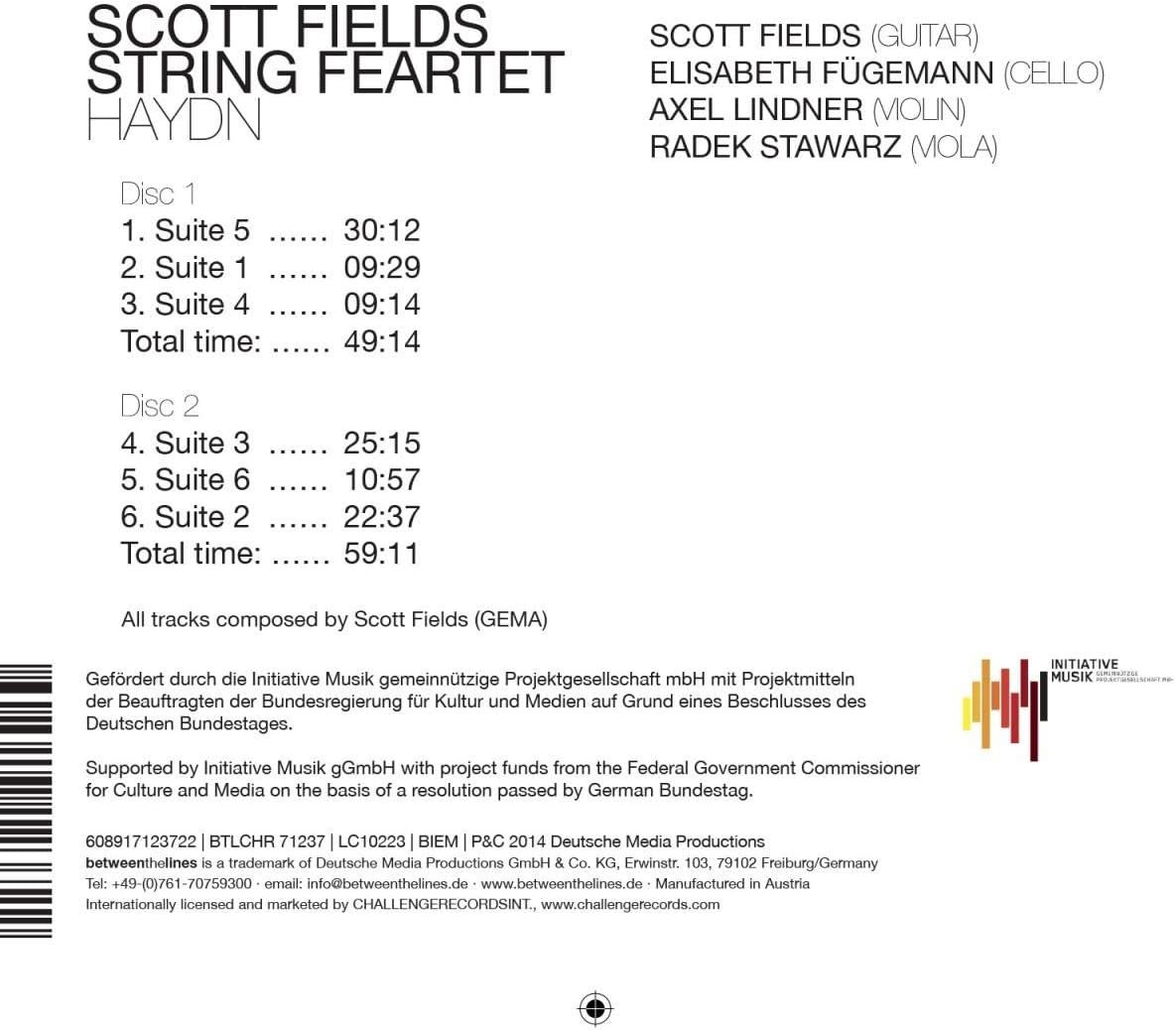 Scott Fields & String Feartet - Haydn