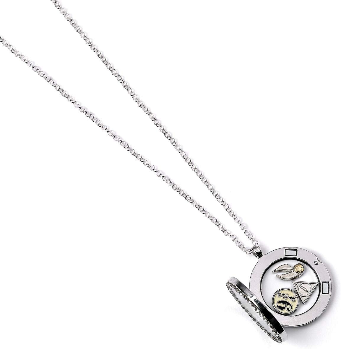 Harry Potter Official Floating Charm Locket Necklace By The Carat Shop