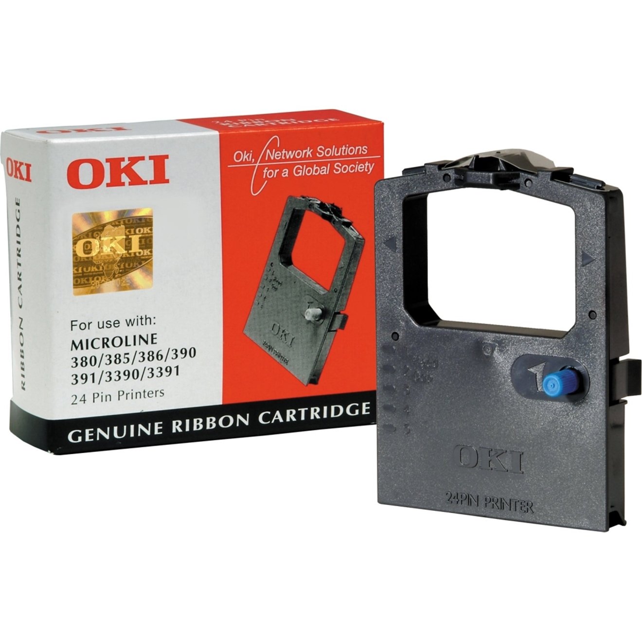 OKI - Print ribbon - 1 x black - 2 million characters