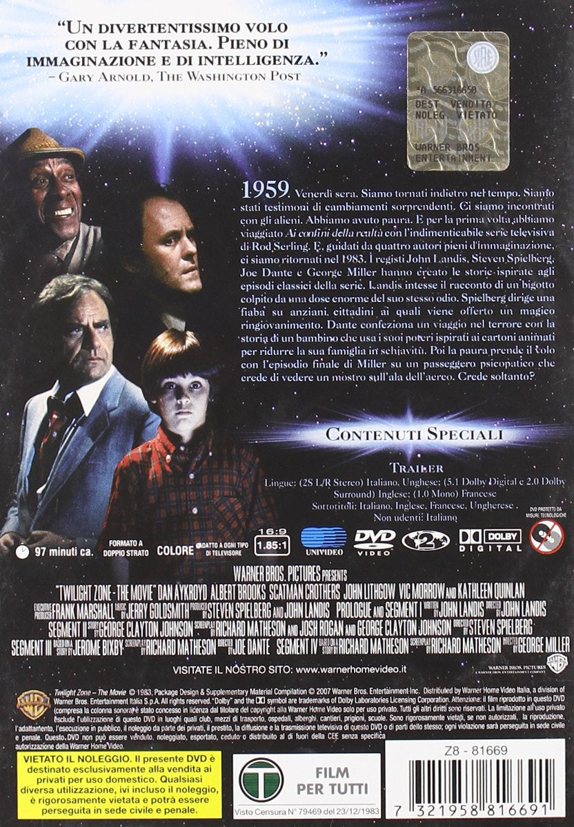 Ai confini della realta' - Il film