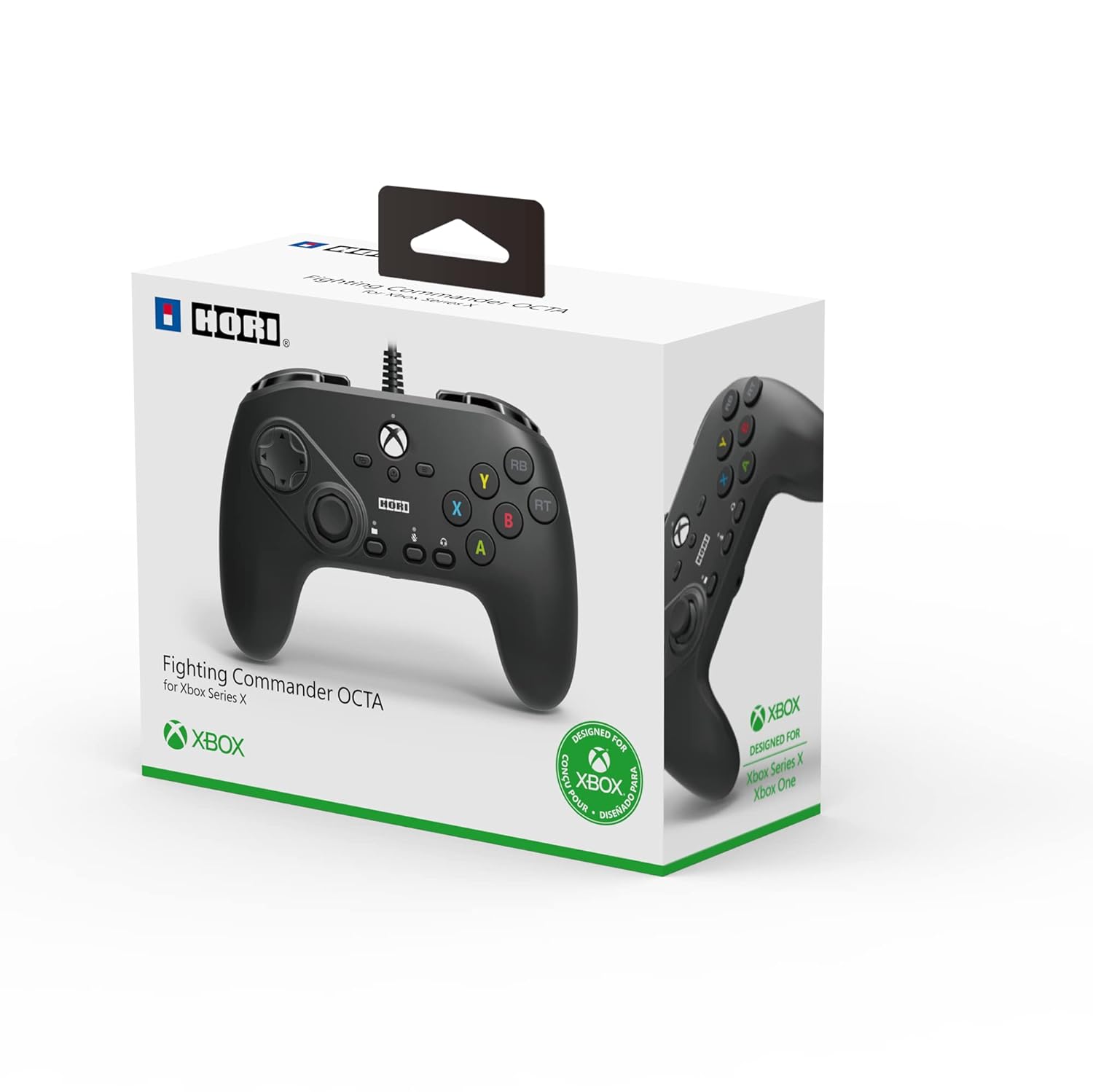 HORI Wired Controller Fighting Commander OCTA 6-button Pad - Xbox Series X/S - Xbox One - PC (Xbox Series X//