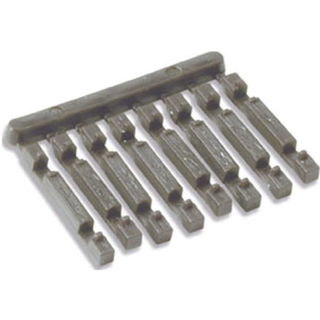 PECO SL-308F N Code 80/Code 55 Track Ties, Brown (24