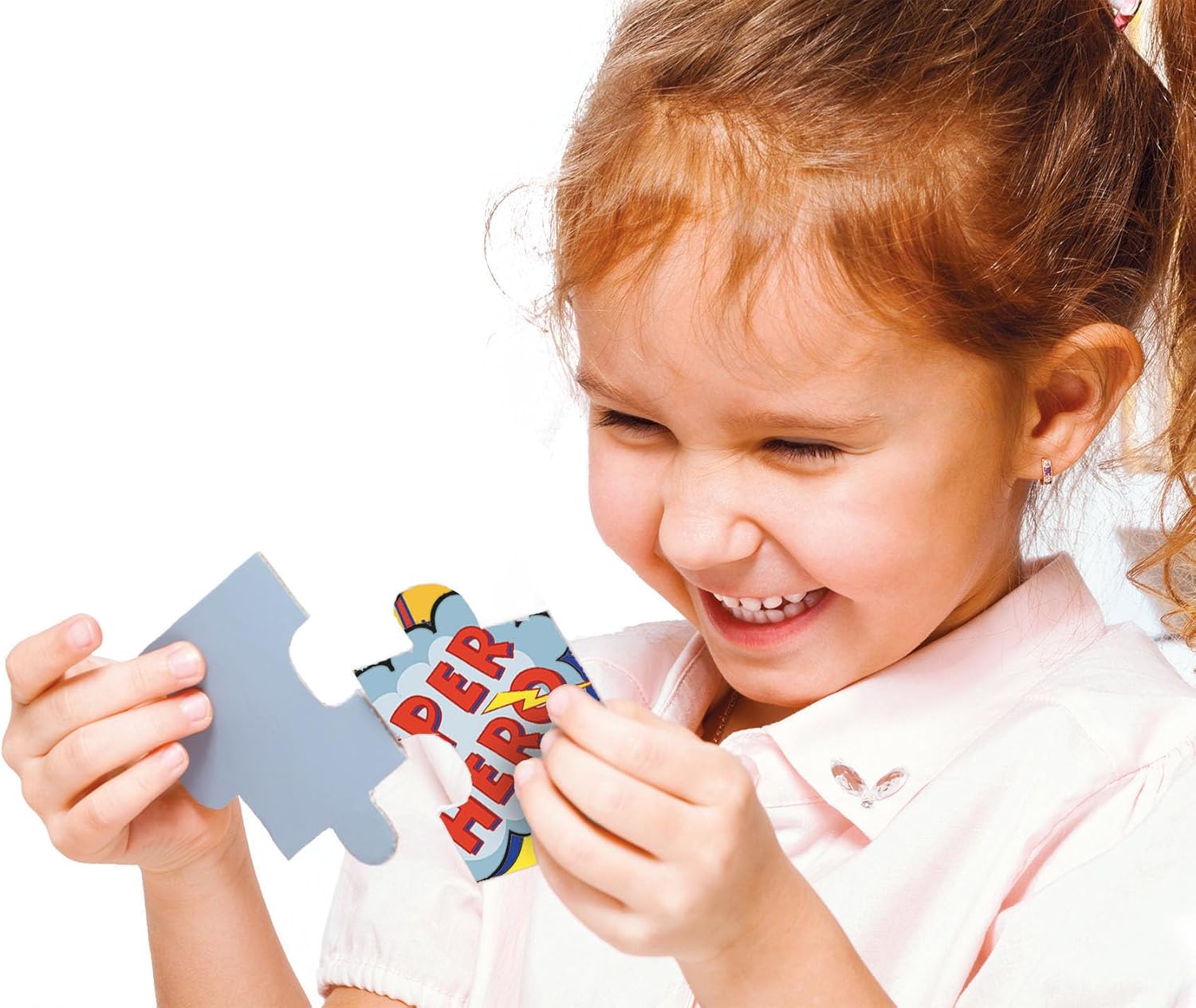 Clementoni 24216, Spider-Man Supercolor Maxi Puzzle for Children - 24 pieces, Ages 3 years Plus Spider-Man 24 maxi pieces