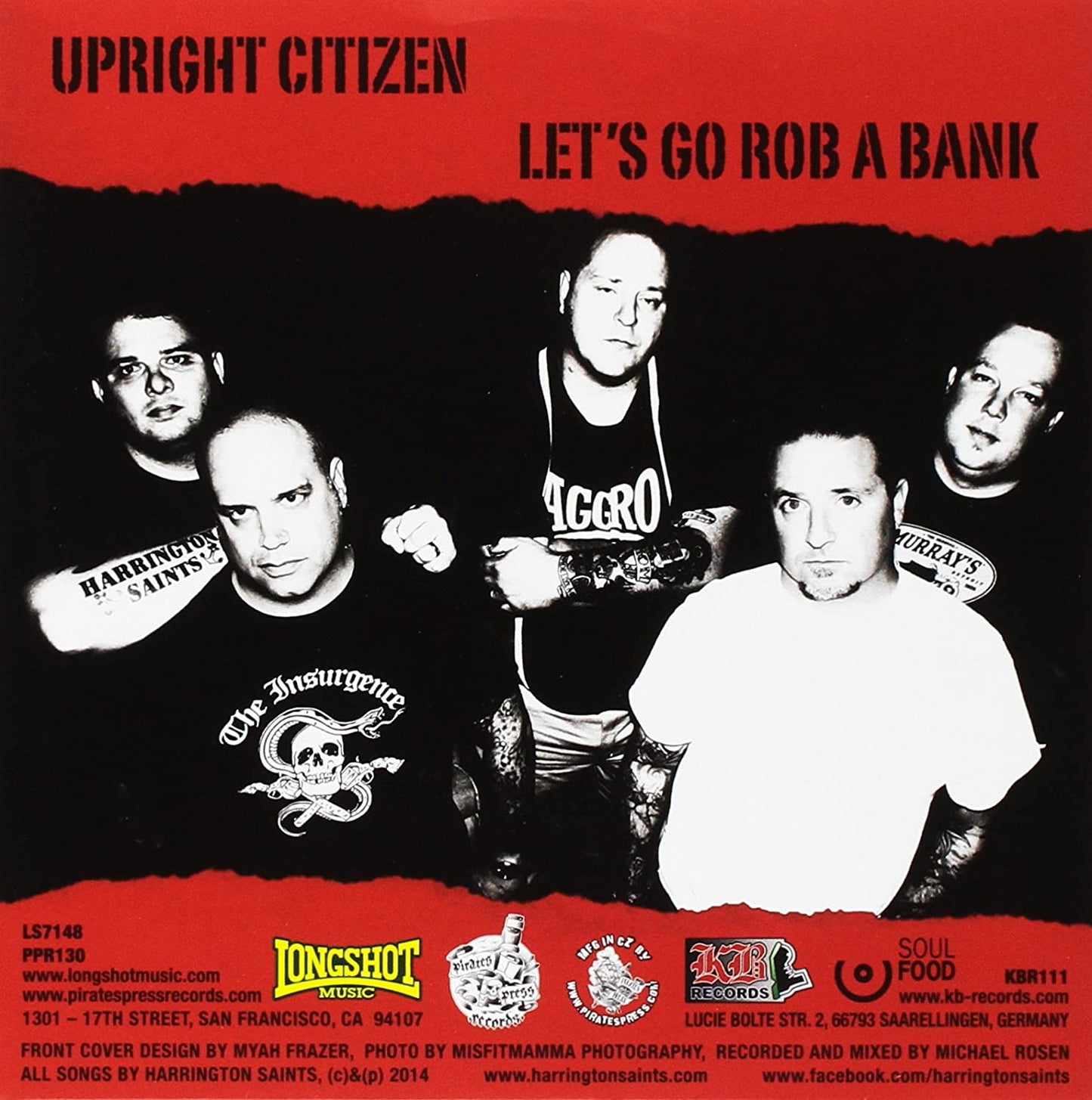 Upright Citizen/Lets Go Rob a [7"