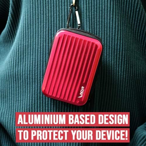 Inov8 Universal Flight Aluminium Camera Case - Metallic, Suitable for Compact Cameras and Action Cameras. Inc Insta360, Go Pro, Canon, Sony, Nikon
