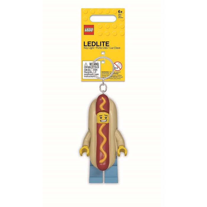 LEGO Minifigures Keychain Light - Hot Dog Man