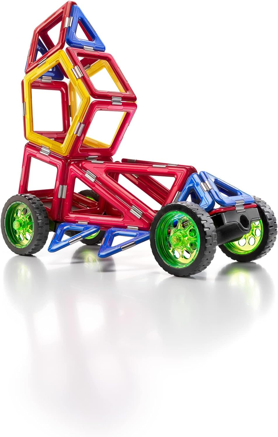 GeoSmart – RoboRacer, Magnetic Construction Set, 36 pcs, 3+ Years