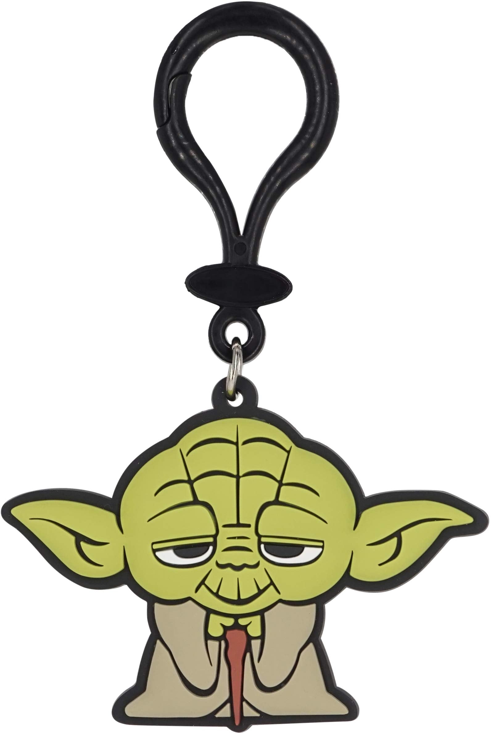 Star Wars Yoda Soft Touch PVC Bag Clip