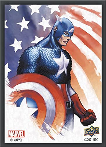 Upper Deck - Marvel – Matte Captain America (65 bâtonnets