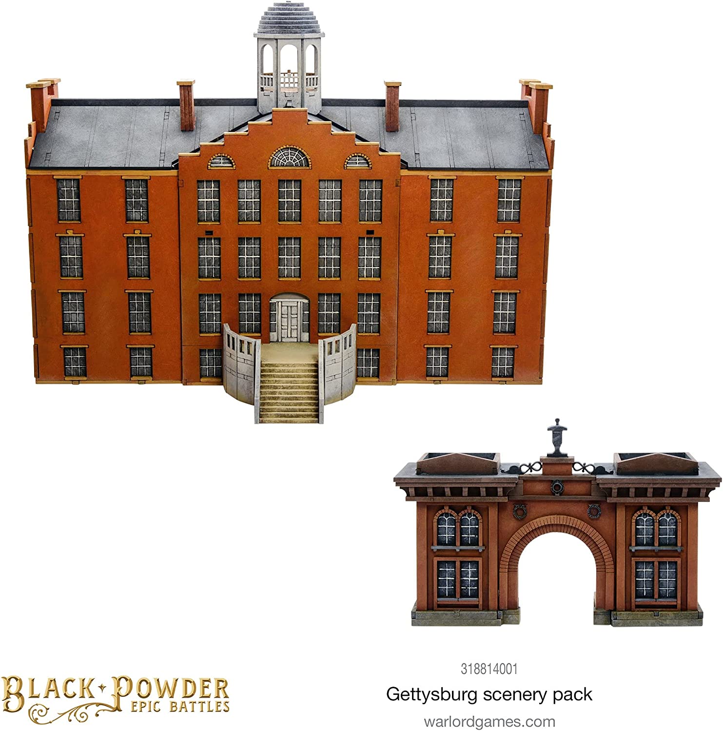 Warlord Games - 318814001 - Black Powder - Epic Battles: American Civil War Gettysburg Scenery Pack (scale model kit)
