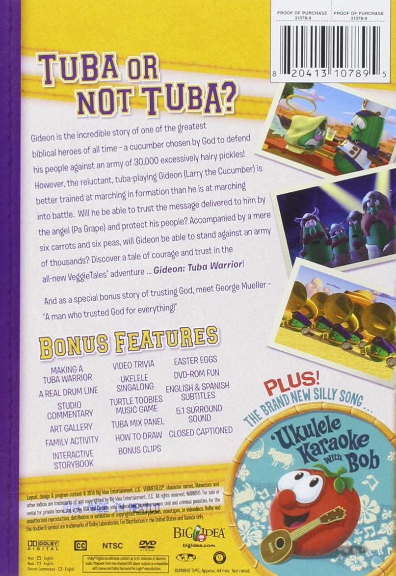 VeggieTales: Gideon, Tuba Warrior