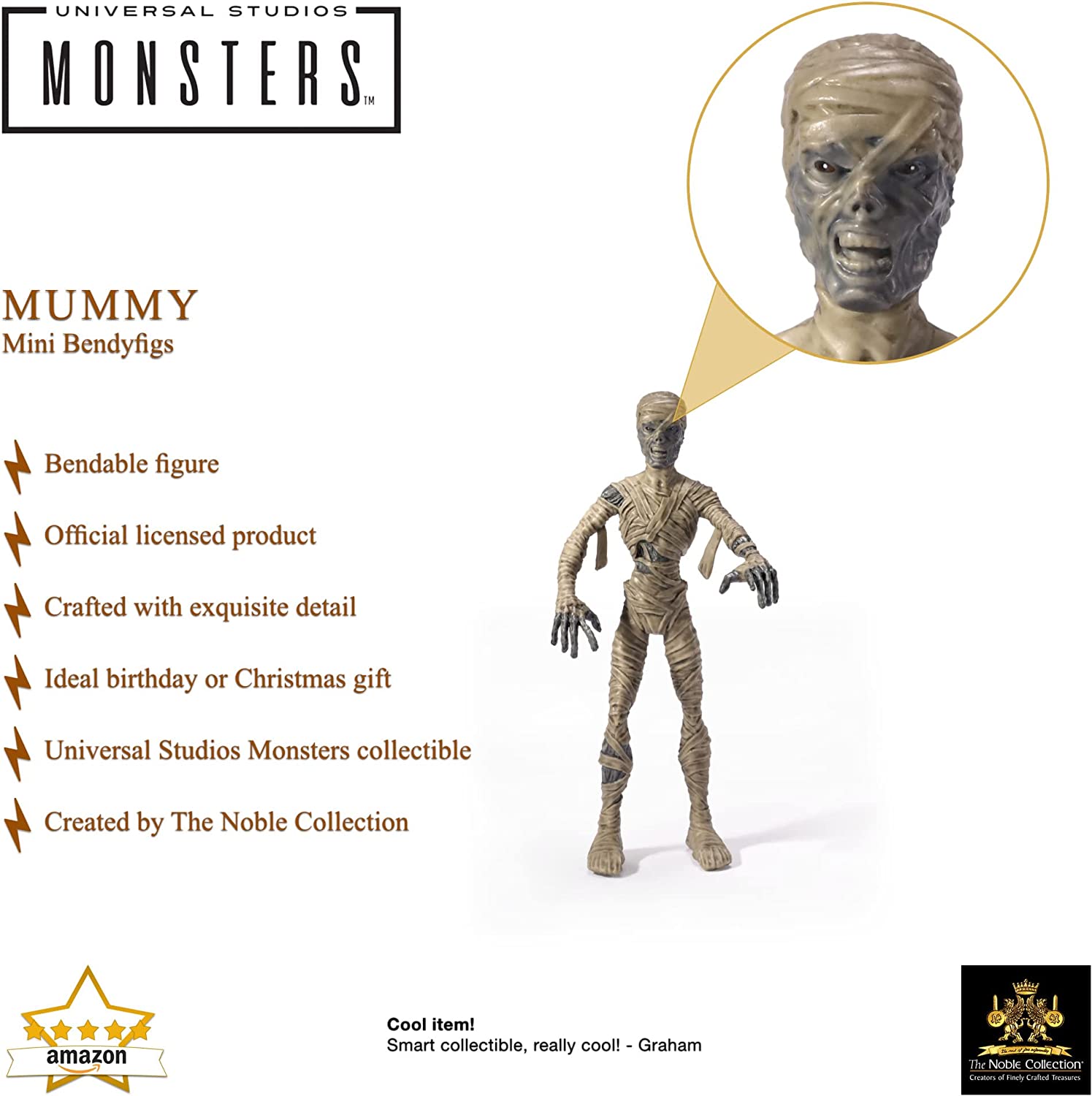 Mummy Mini Bendyfig