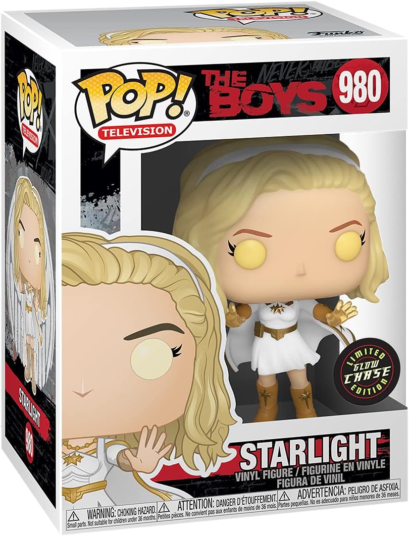 Funko POP! TV: The Boys-Starlight W/Chase (Styles Vary) - Collectable Vinyl Figure - Gift Idea - Official Merchandise - Toys for Kids & Adults - TV Fans - Model Figure for Collectors and Display