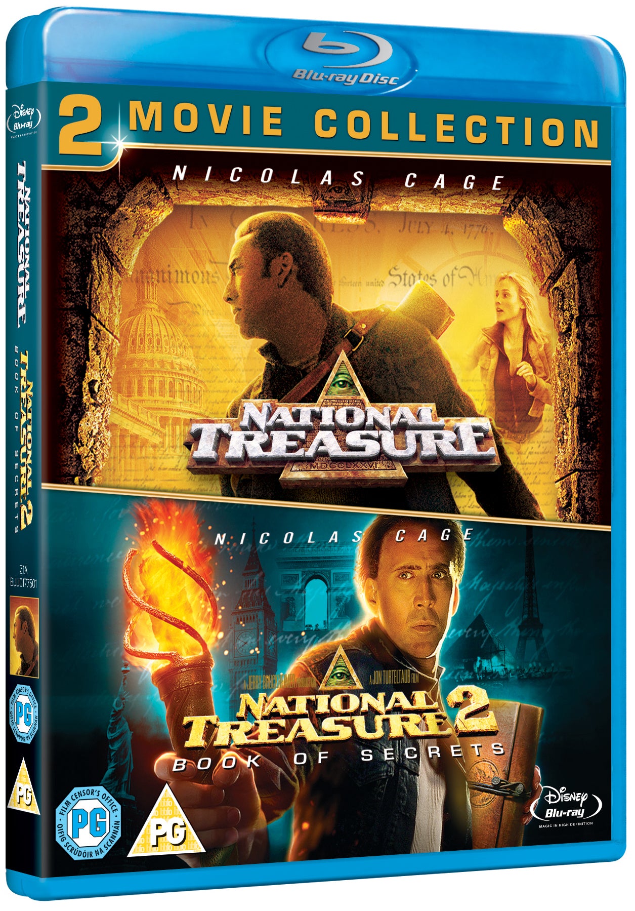 National Treasure 1 and 2