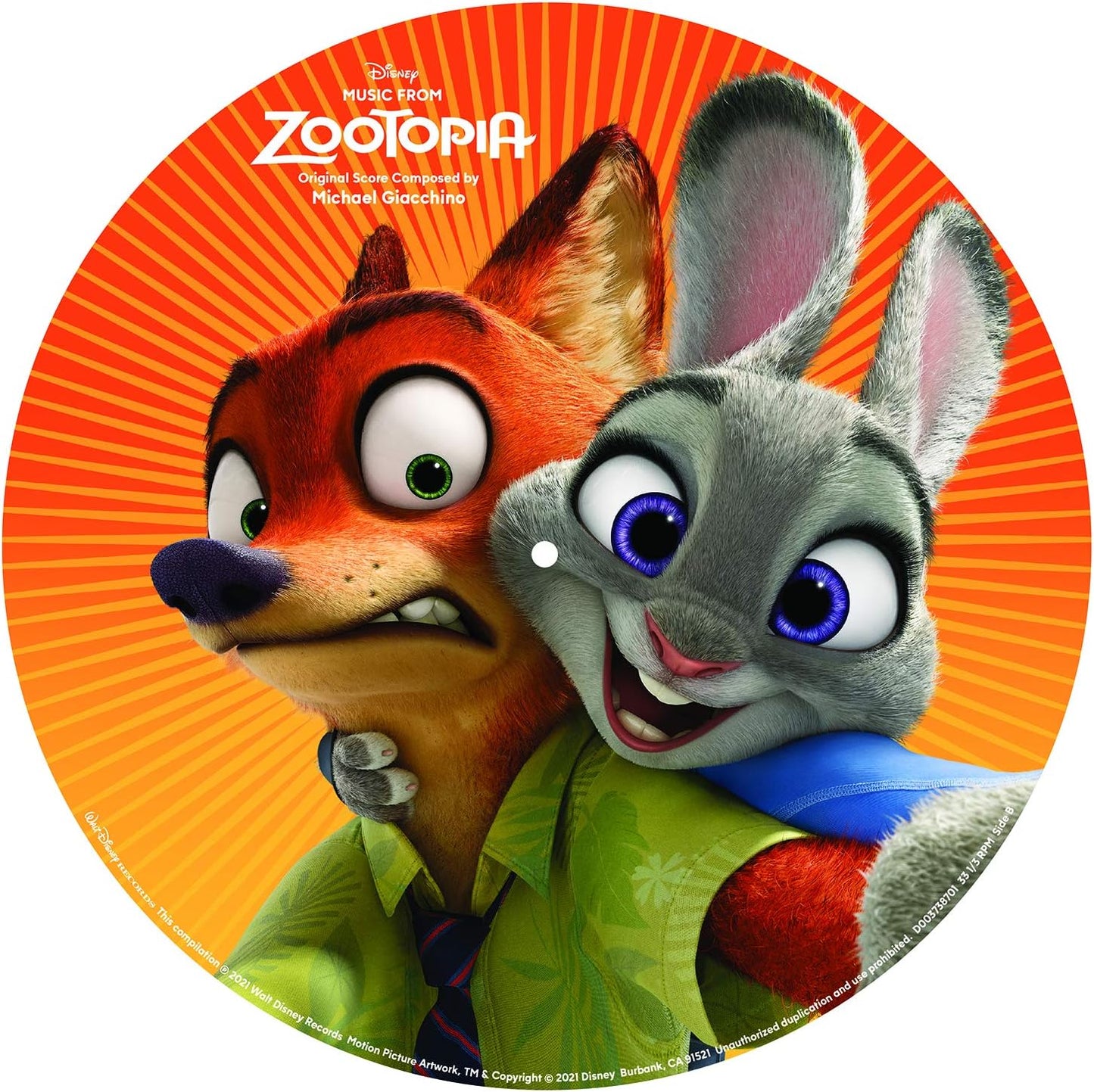 Music from Zootopia