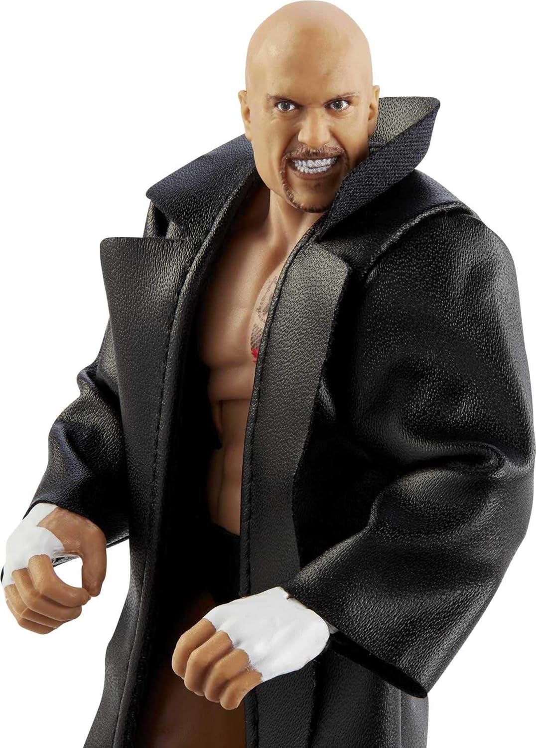 WWE Élite Figura Karrion Kross, muñeco articulado de juguete con accesorios (Mattel GVB62