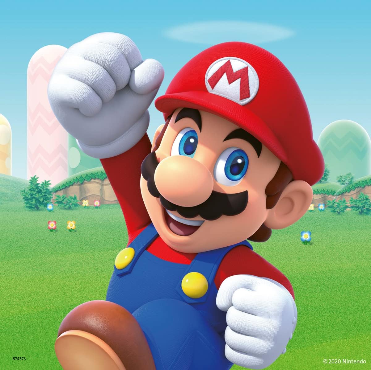 Ravensburger Kinderpuzzle - 05186 Super Mario - Puzzle für Kinder ab 5 Jahren, mit 3x49 Teilen