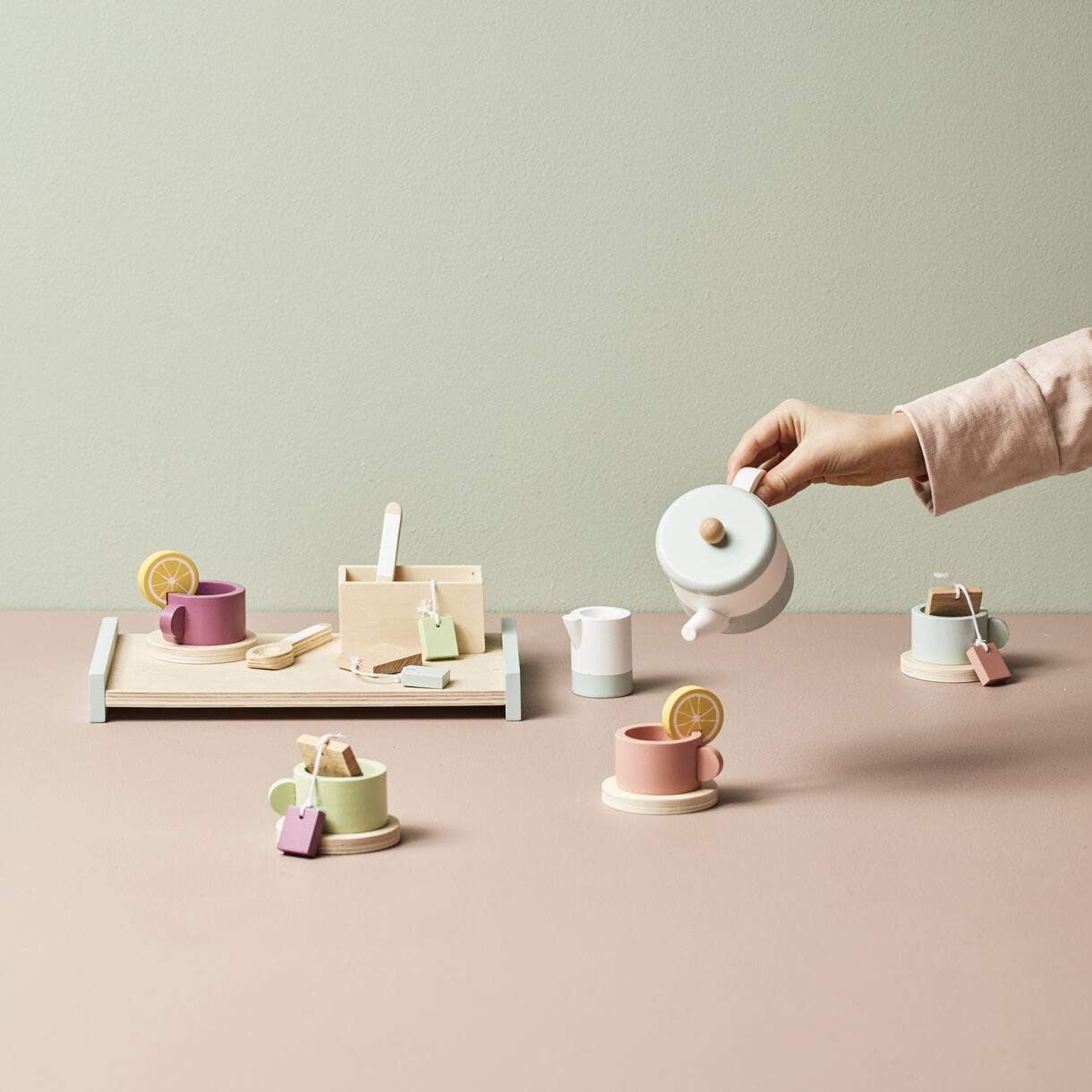 Kids Concept Houten Theeservies