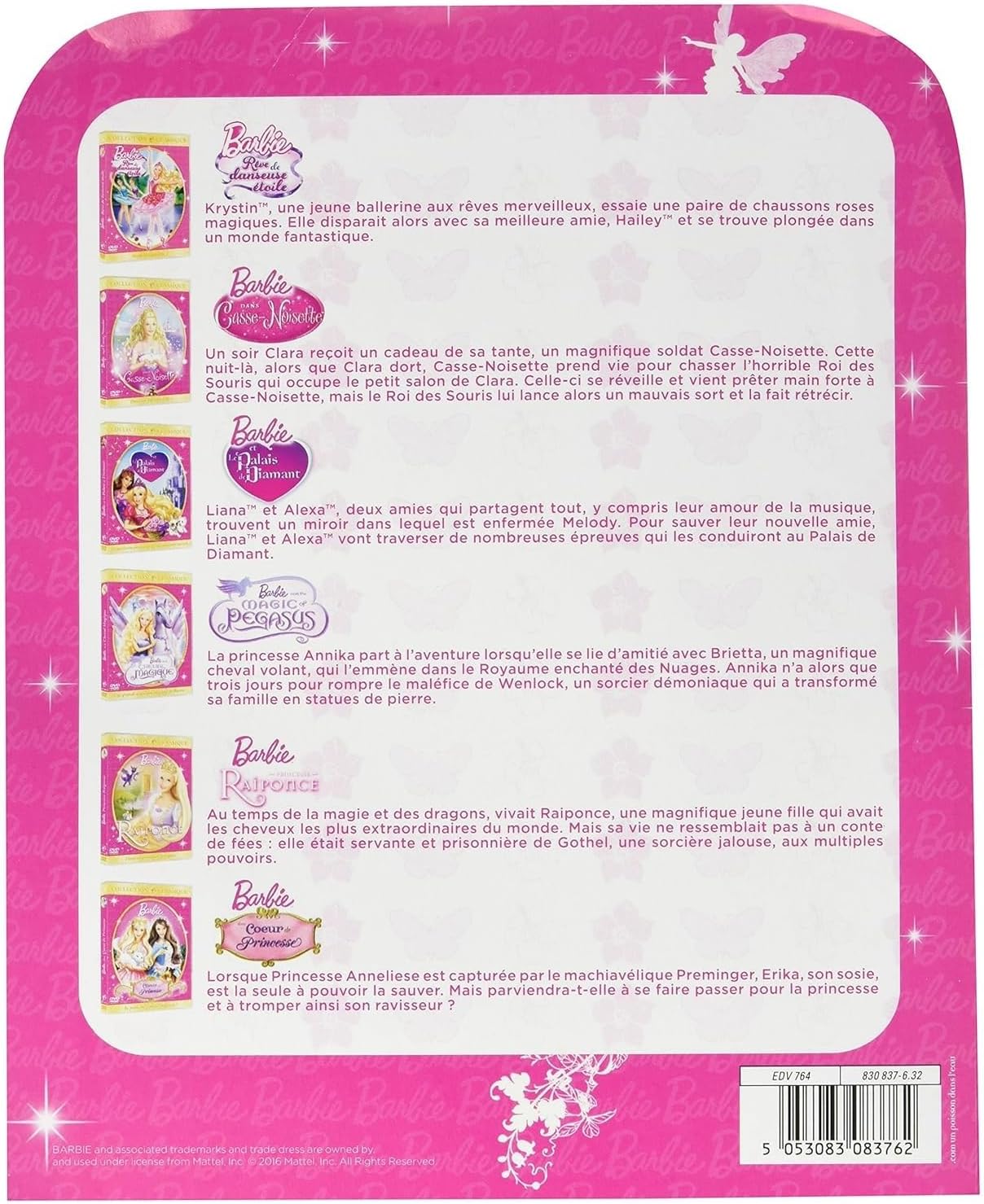Barbie Princesse - Coffret 6 (+ Goodies