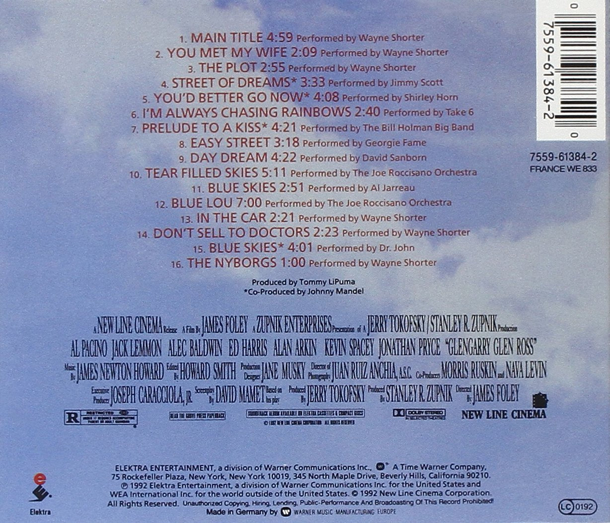 Glengarry Glen Ross-Ost