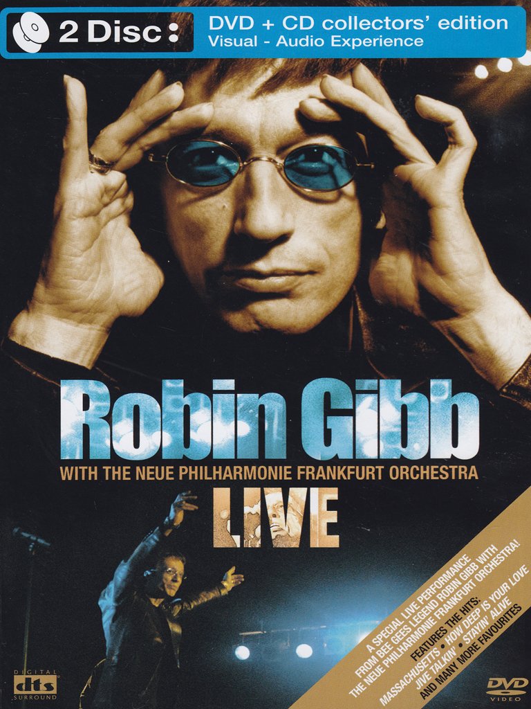Robin Gibb with the Neue Philharmonie Frankfurt Orchestra - Live (collectors' edition) (+CD