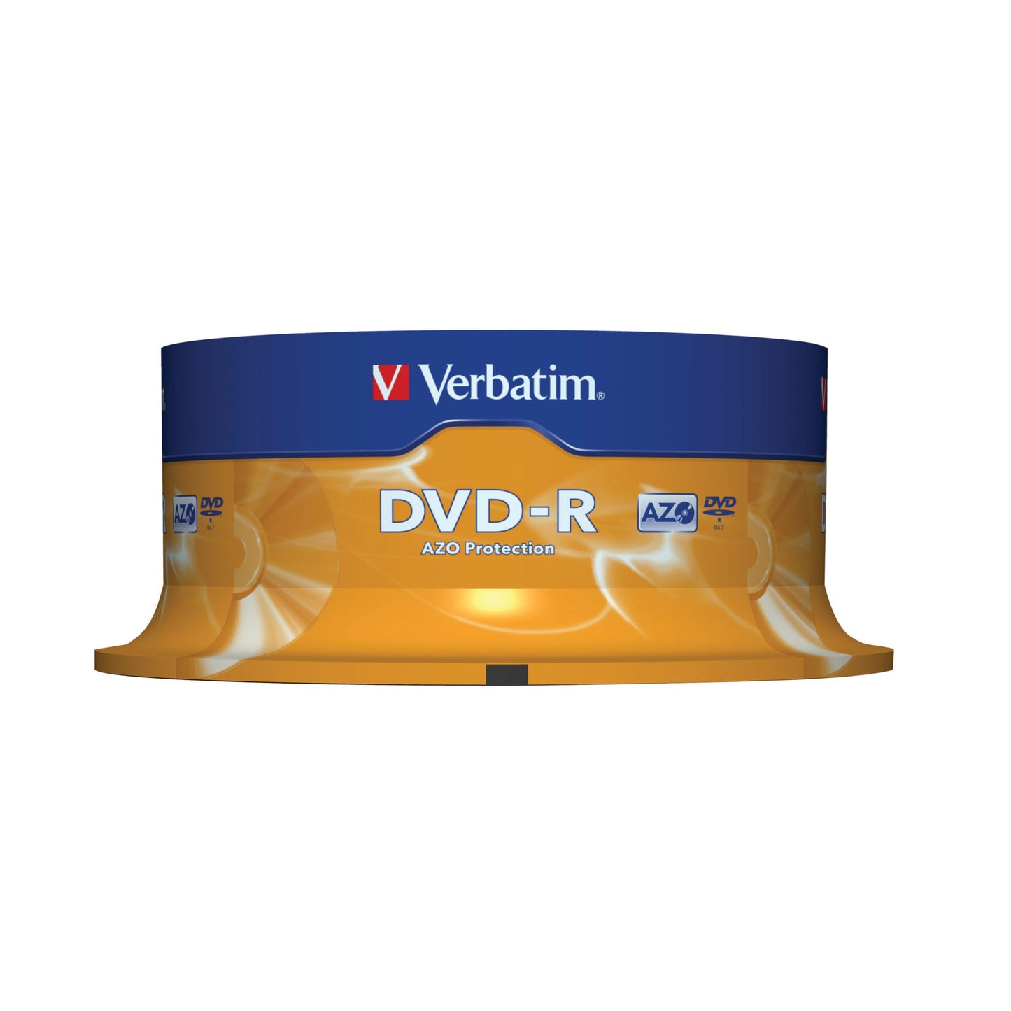 Verbatim DVD-R 16x Matt Silver 4.7GB, 25er Pack Spindel, DVD Rohlinge beschreibbar, 16-fache Brenngeschwindigkeit & Hardcoat Scratch Guard, DVD-R Rohlinge, DVD leer, Rohlinge DVD